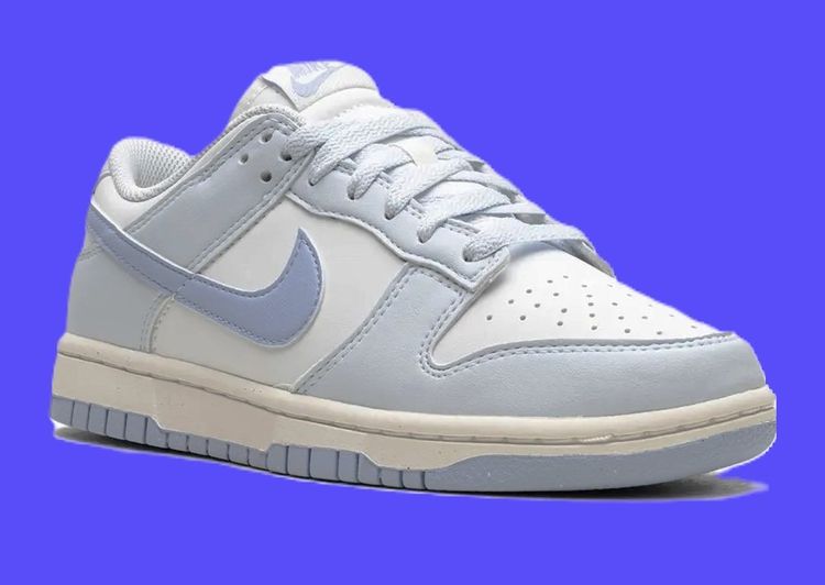 Nike SB Dunk Low Summit White Wolf Grey Orange Label  University Blue colorway รูปที่ 2