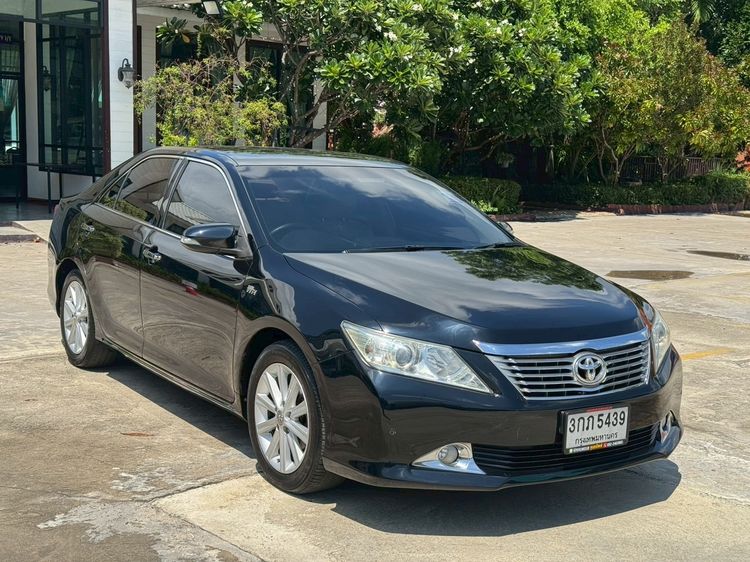 Toyota Camry 2012 2.5 G Sedan เบนซิน ไม่ติดแก๊ส เกียร์อัตโนมัติ ดำ รูปที่ 3