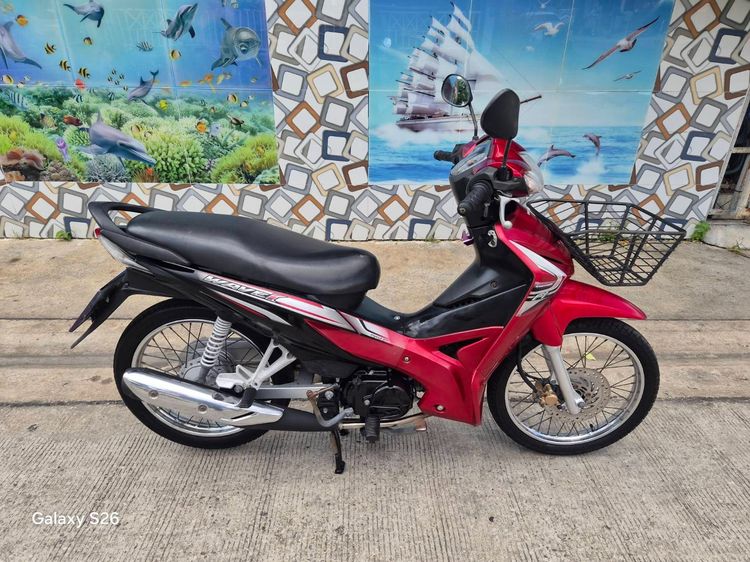 🛵ยังไงก็ขาย WAVE110 i ปี 58 เครื่องดี สีสวย สตาร์ทเท้า รถบ้านเดิมๆ เล่มชุดโอนครบ+เปลี่ยนถ่ายน้ำมันเครื่องฟรี ส่งฟรี30 ก.ม รูปที่ 3