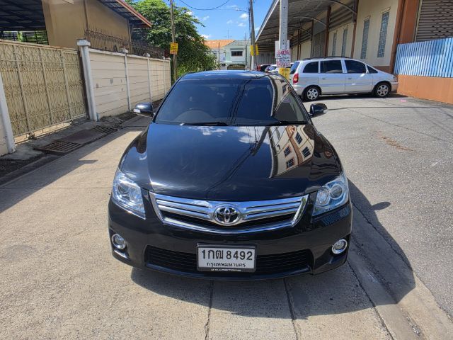 Toyota Camry 2011 2.4 Hybrid Sedan ไฮบริด ไม่ติดแก๊ส เกียร์อัตโนมัติ ดำ รูปที่ 2
