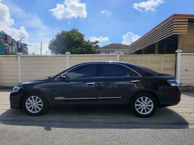 Toyota Camry 2011 2.4 Hybrid Sedan ไฮบริด ไม่ติดแก๊ส เกียร์อัตโนมัติ ดำ รูปที่ 4