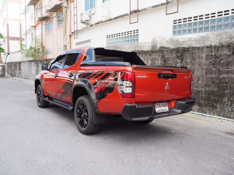 Mitsubishi Triton 2022 2.4 GT Plus ATHLETE Pickup ดีเซล ไม่ติดแก๊ส เกียร์อัตโนมัติ ส้ม รูปที่ 4