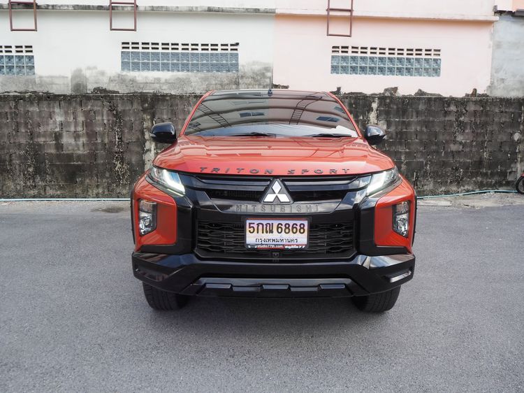 Mitsubishi Triton 2022 2.4 GT Plus ATHLETE Pickup ดีเซล ไม่ติดแก๊ส เกียร์อัตโนมัติ ส้ม รูปที่ 2