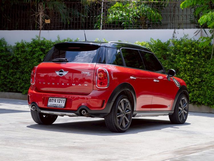 Mini COUNTRYMAN 2017 2.0 SD ALL4 4WD Sedan ดีเซล ไม่ติดแก๊ส เกียร์อัตโนมัติ แดง รูปที่ 4