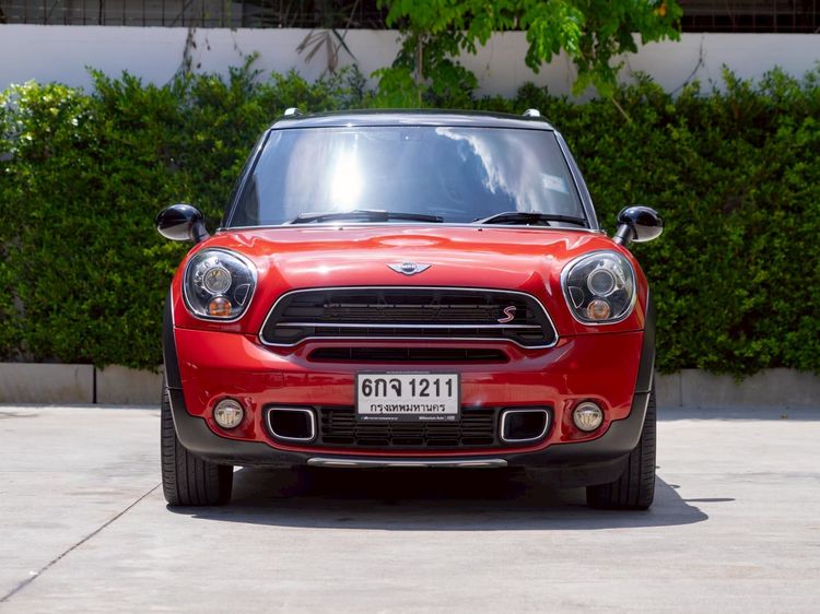 Mini COUNTRYMAN 2017 2.0 SD ALL4 4WD Sedan ดีเซล ไม่ติดแก๊ส เกียร์อัตโนมัติ แดง รูปที่ 2