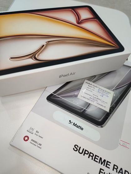 Apple 128 GB iPad Air 8 11 นิ้ว( M4 ) Wi-Fi 128GB  สี Starlight