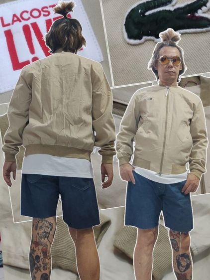 LACOSTE🐊JACKET  รูปที่ 18