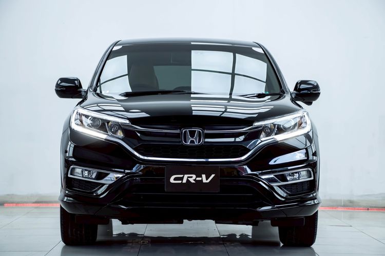 Honda CR-V 2015 2.4 EL 4WD Utility-car เบนซิน ไม่ติดแก๊ส เกียร์อัตโนมัติ ดำ รูปที่ 4