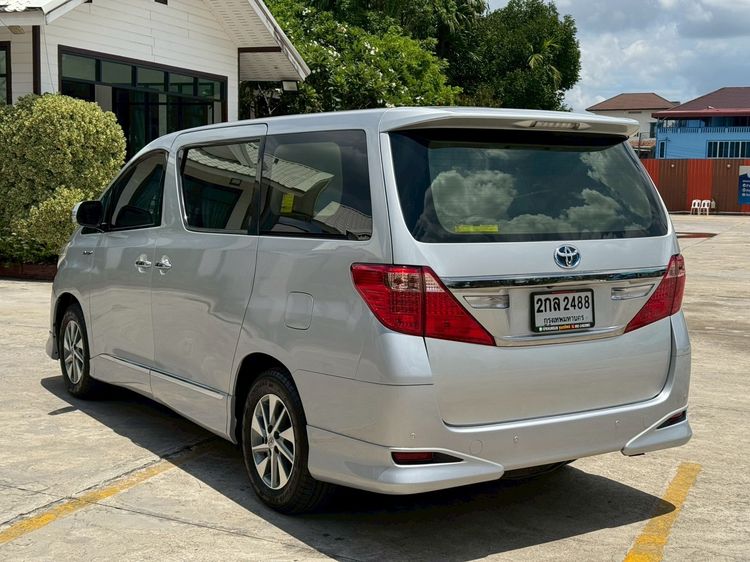 Toyota Alphard 2013 2.4 Hybrid E-Four 4WD Utility-car ไฮบริด ไม่ติดแก๊ส เกียร์อัตโนมัติ บรอนซ์เงิน รูปที่ 4