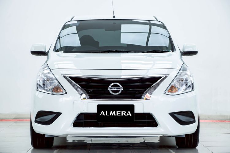 Nissan Almera 2016 1.2 E Sedan เบนซิน ไม่ติดแก๊ส เกียร์อัตโนมัติ ขาว รูปที่ 4