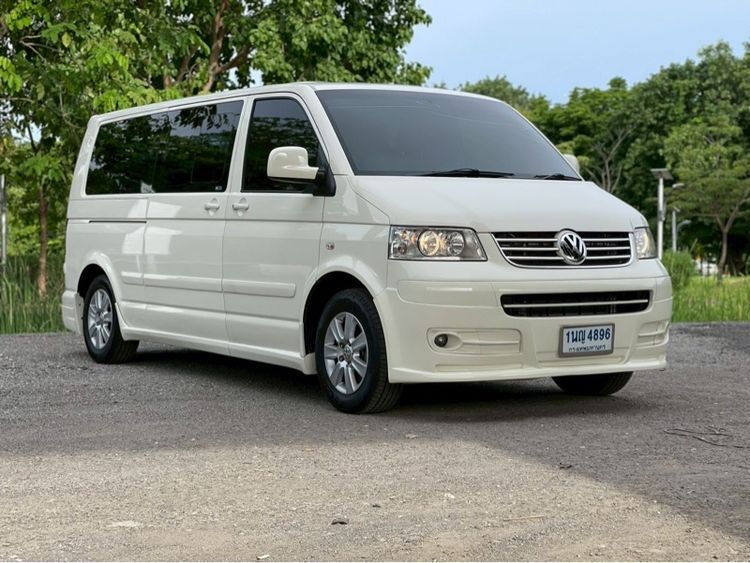 รถ Volkswagen Caravelle 2.5 TDi สี ขาว