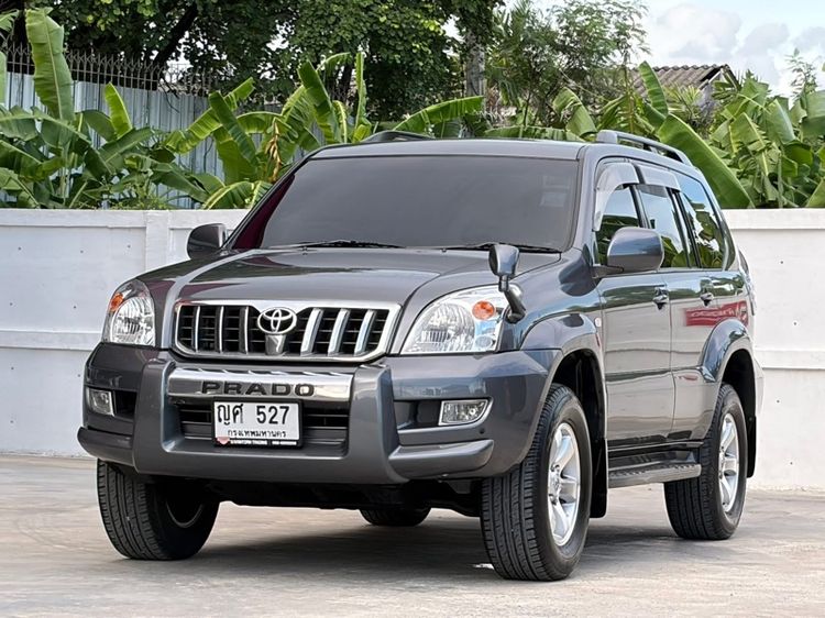 Toyota Land Cruiser Prado 2003 3.4 4WD Utility-car เบนซิน ไม่ติดแก๊ส เกียร์อัตโนมัติ เทา รูปที่ 3