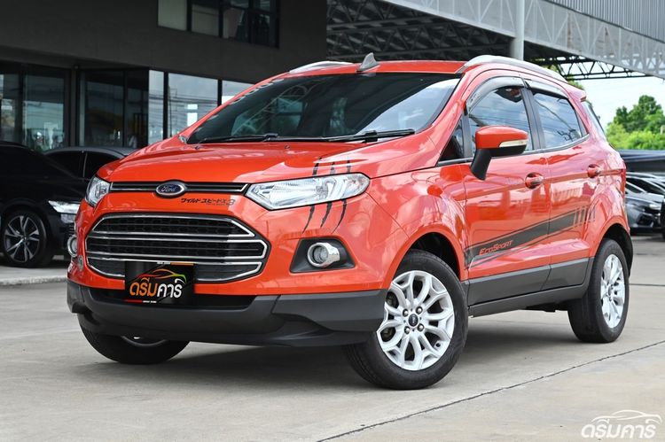 รถ Ford Ecosport 1.5 Titanium สี ส้ม