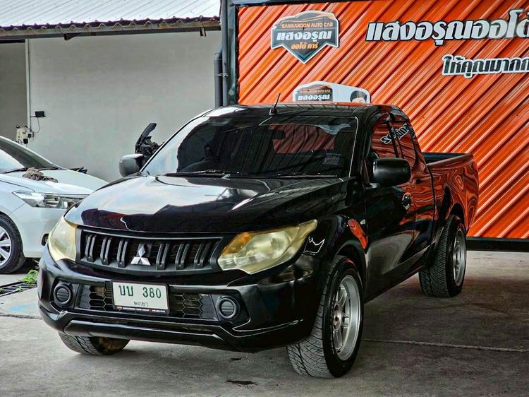 รถ Mitsubishi Triton All New Mega Cab 2.5 GL สี ดำ