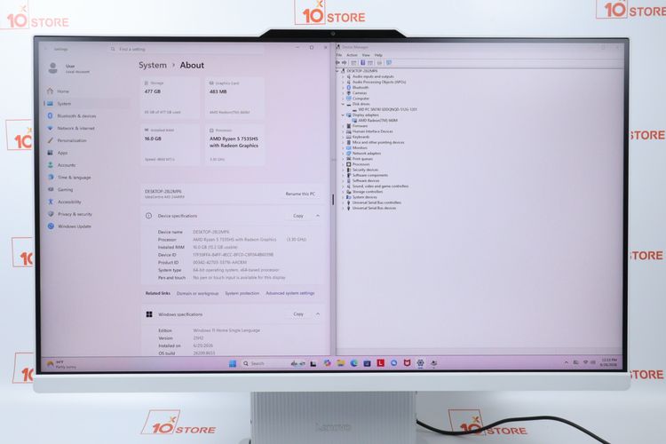 LENOVO IDEACENTRE AIO 24ARR9 Ryzen 5 7533HS RAM16.512GB รูปที่ 2
