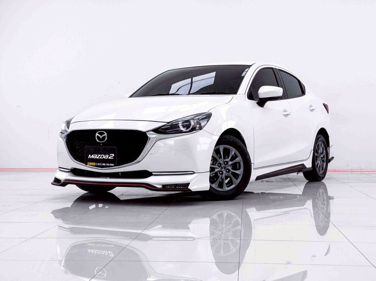 รถ Mazda Mazda 2 1.3 Skyactiv-G S Leather Sedan สี ขาว