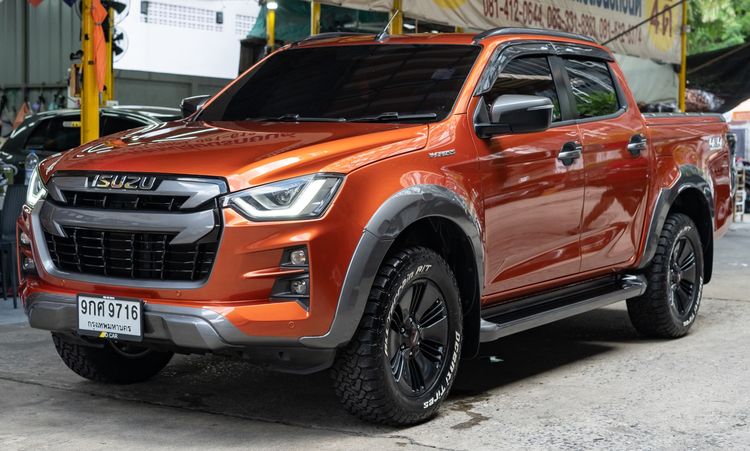 Isuzu D-MAX 2020 3.0 Vcross M 4WD Pickup ดีเซล ไม่ติดแก๊ส เกียร์อัตโนมัติ ส้ม รูปที่ 2