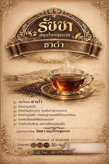 ชาสมุนไพร "รัชชา รูปที่ 4