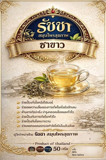 ชาสมุนไพร "รัชชา รูปที่ 2