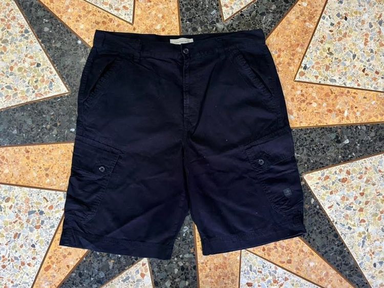 ดำ กางเกงขาสั้น Calvin Klein 📌CALVIN KLIEN-Cargoขาสั้นแท้💯  เอว35-36