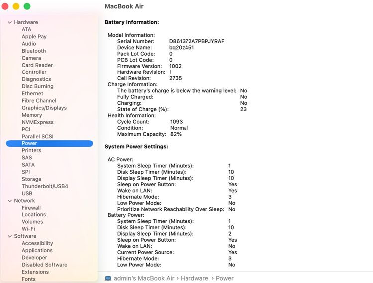 MacBook Air 13-inch M1,2020 Ram8GB SSD256GB Rose Gold รูปที่ 15