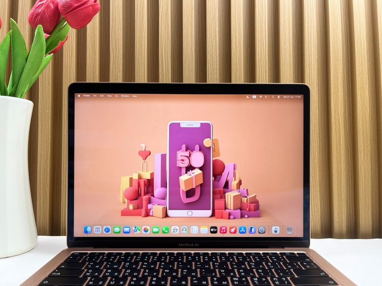 MacBook Air 13-inch M1,2020 Ram8GB SSD256GB Rose Gold รูปที่ 5