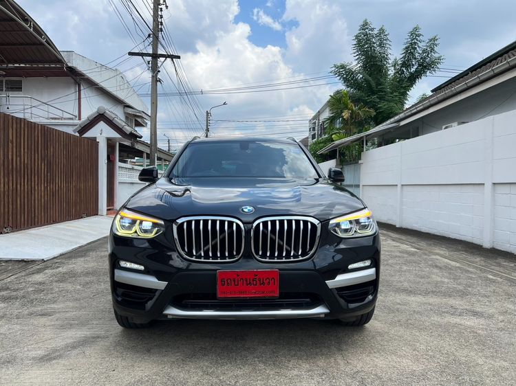 BMW X3 2018 2.0 xDrive20d Highline 4WD Utility-car ดีเซล เกียร์อัตโนมัติ ดำ รูปที่ 3