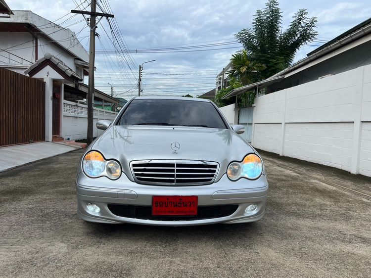 รถ Mercedes-Benz C-Class C180 Kompressor สี บรอนซ์เงิน