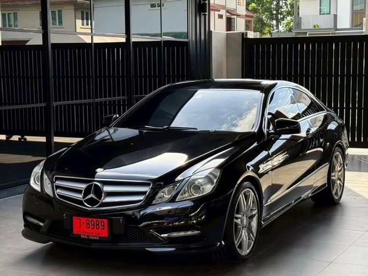 รถ Mercedes-Benz E-Class E250 AMG สี ดำ