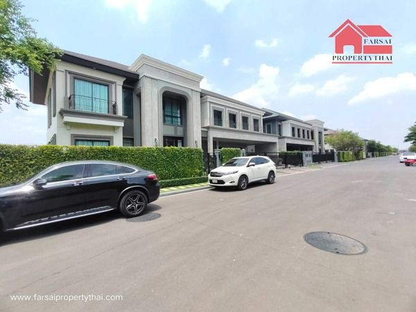ขายให้เช่าบ้านคฤหาสน์สุดหรู 2ชั้น เนื้อที่ 153ตร.ว พื้นที่ใช้สอย 604ตร.ม 5ห้องนอน 6ห้องน้ำ ถนนพระราม 9 - กรุงเทพกรีฑา ราคาขาย 63 ล้านบาท ให้