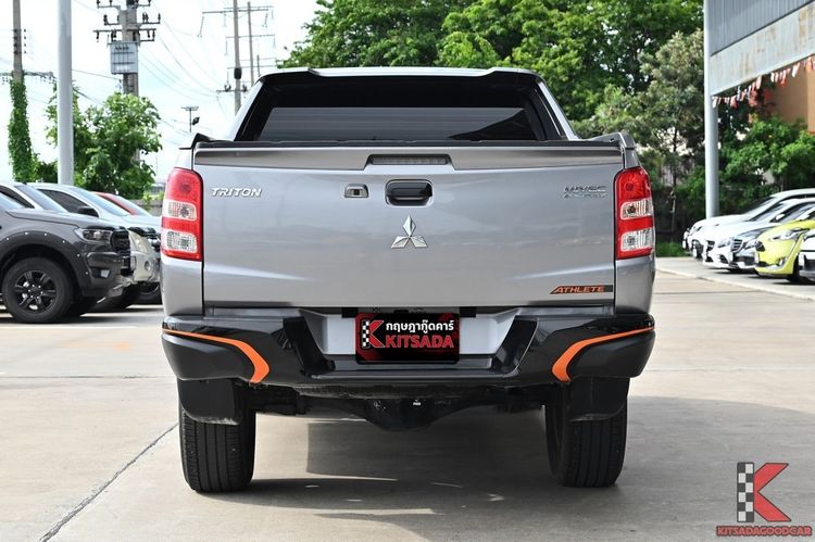 Mitsubishi Triton 2018 2.4 Plus Athlete Pickup ดีเซล ไม่ติดแก๊ส เกียร์อัตโนมัติ เทา รูปที่ 4