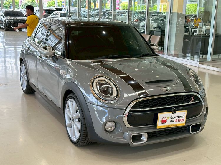 Mini COOPER 2015 2.0S Sedan เบนซิน ไม่ติดแก๊ส เกียร์อัตโนมัติ เทา รูปที่ 2