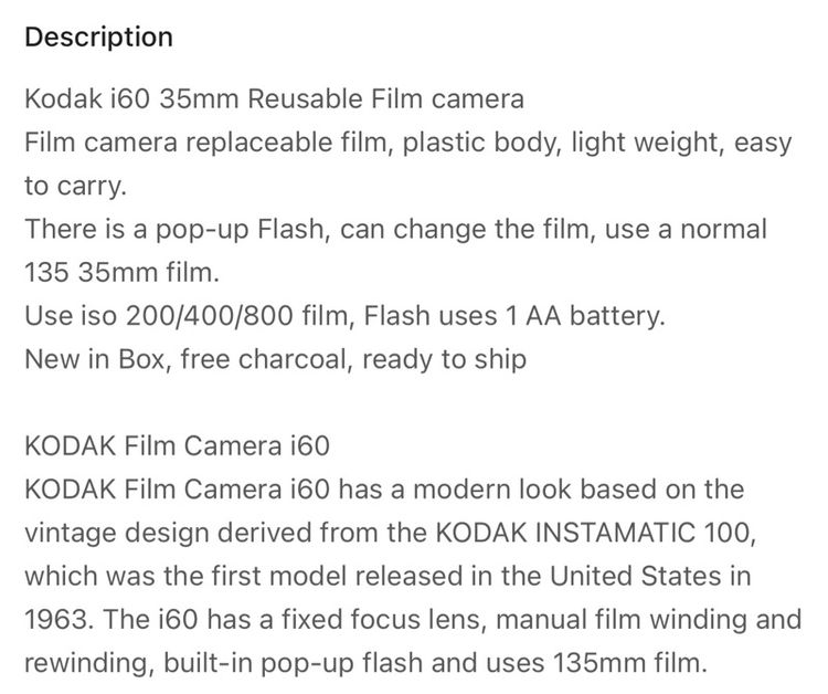 Kodak film camera รูปที่ 7