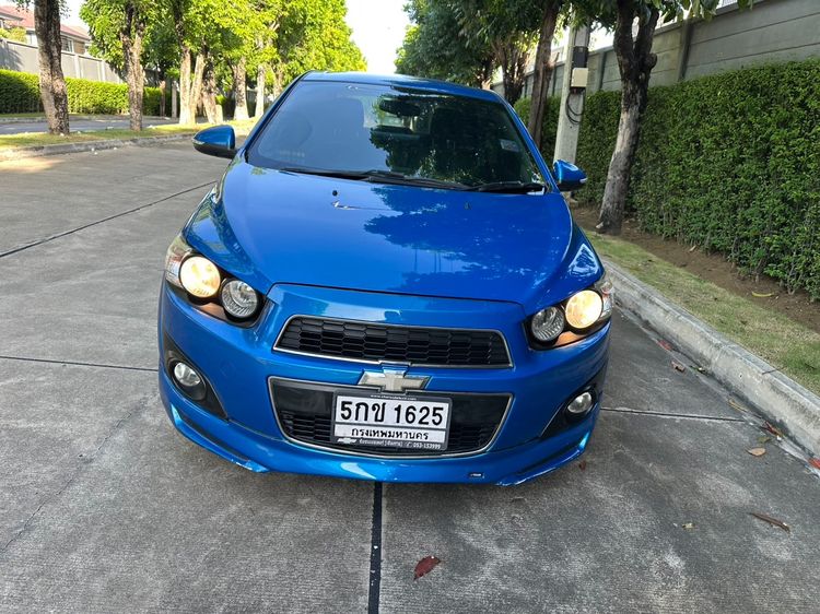 รถ Chevrolet Sonic  1.4 LT สี น้ำเงิน