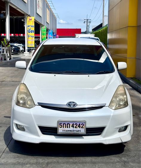 Toyota Wish 2008 2.0 Q Sport Touring II Utility-car เบนซิน ไม่ติดแก๊ส เกียร์อัตโนมัติ ขาว รูปที่ 3