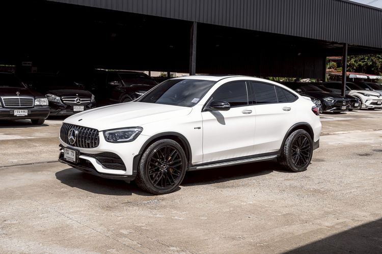 รถ Mercedes-Benz GLC-Class GLC43 สี ขาว