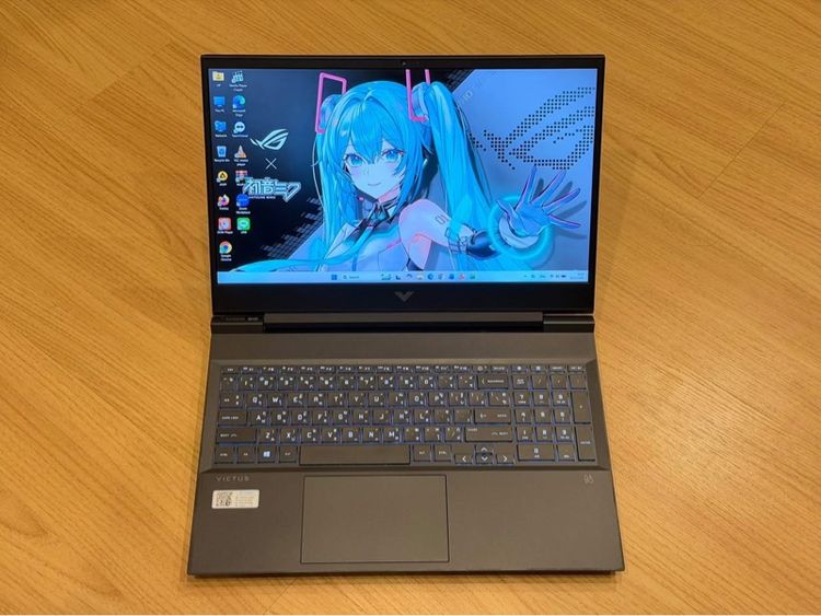 HP อื่นๆ วินโดว์ อื่นๆ VT-Victus โน๊ตบุ๊คเกมมิ่งทำงานตัดต่อครบจบ จอใหญ่
