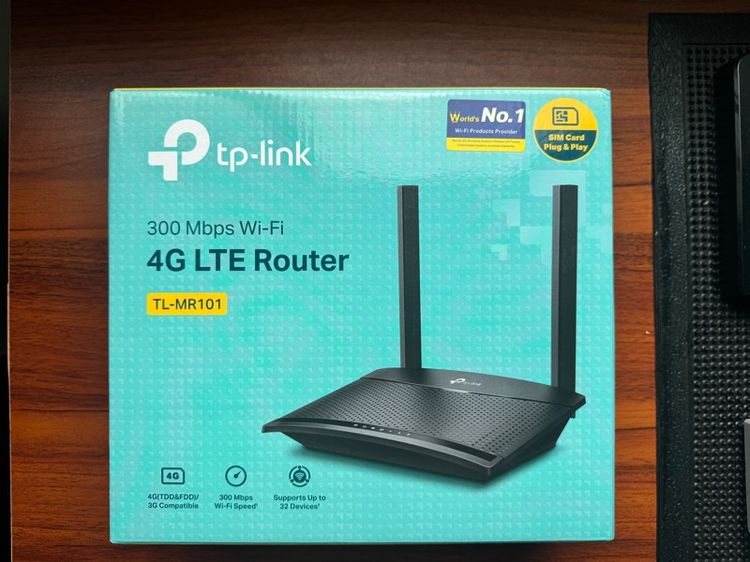 อุปกรณ์เครือข่าย TP-LINK Router 4G LTE WIFI 2.4Ghz 