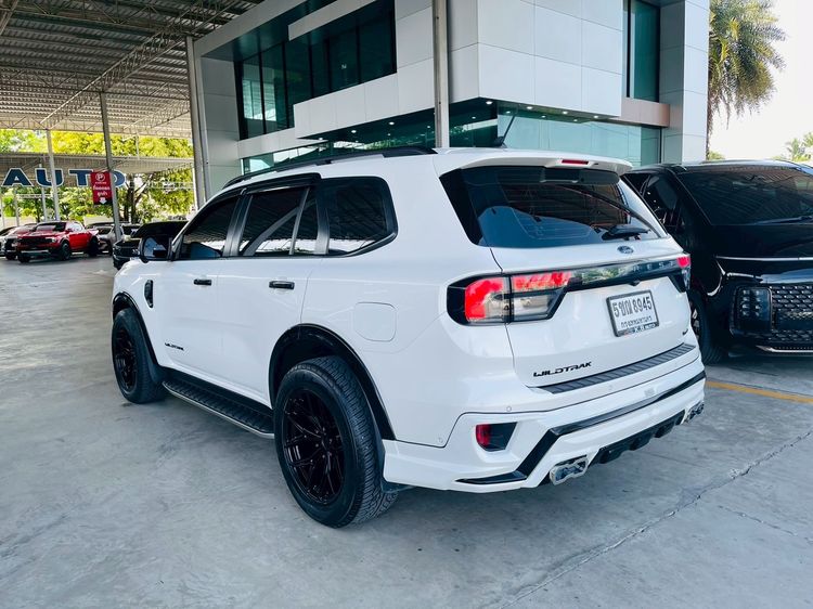 Ford Everest 2024 2.0 Bi-Turbo Wildtrak 4WD Utility-car ดีเซล ไม่ติดแก๊ส เกียร์อัตโนมัติ ขาว รูปที่ 4