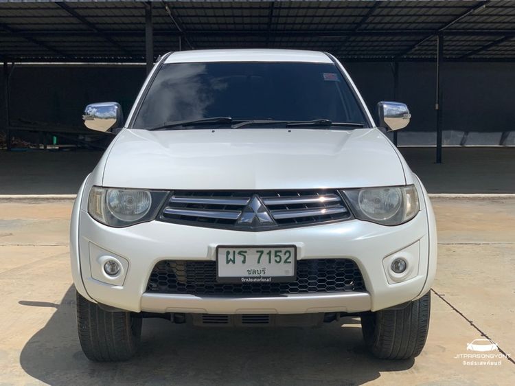 Mitsubishi Triton 2013 2.5 Plus GLS VG Turbo Pickup ดีเซล เกียร์อัตโนมัติ ขาว รูปที่ 3