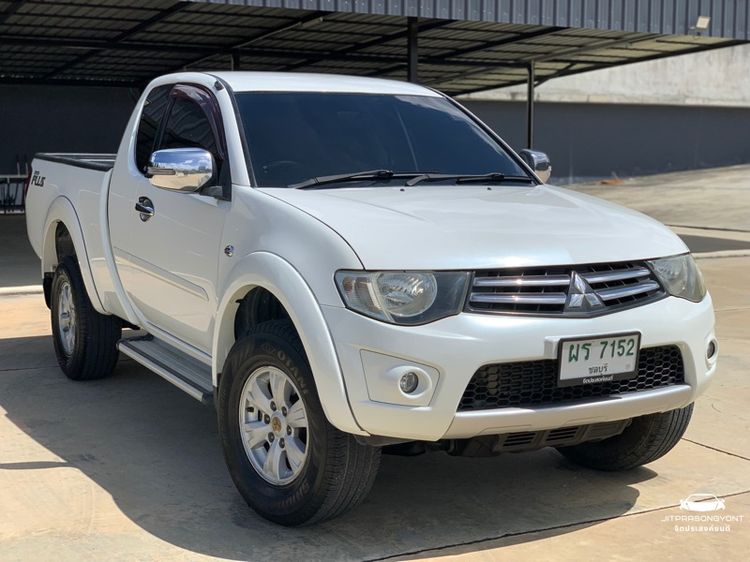 รถ Mitsubishi Triton 2.5 Plus GLS VG Turbo สี ขาว