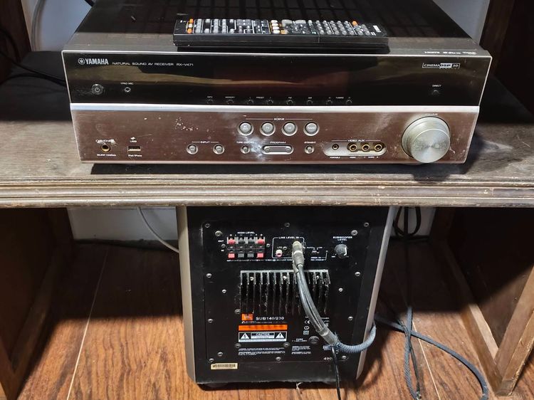 แอมป์5.1 yamaha-Rxv 471 รูปที่ 2
