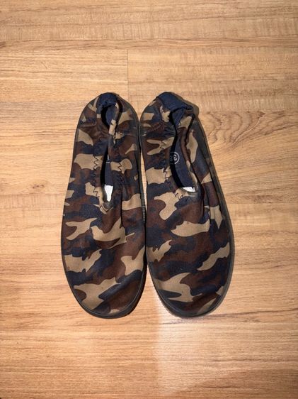 รองเท้าส้นแบน ผ้า UK 5 | EU 38 | US 6.5 รองเท้าลำลอง ลายพราง