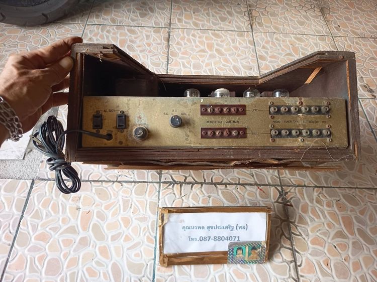 เครื่องเสียงแอมป์หลอดรุ่นเก่า CANARY  (งานช่าง-งานอะไหล่) รูปที่ 6
