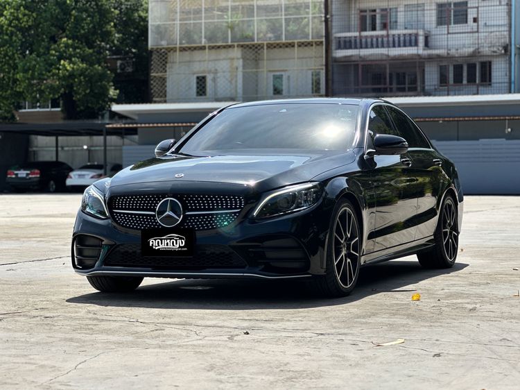 รถ Mercedes-Benz C-Class C220 สี ดำ