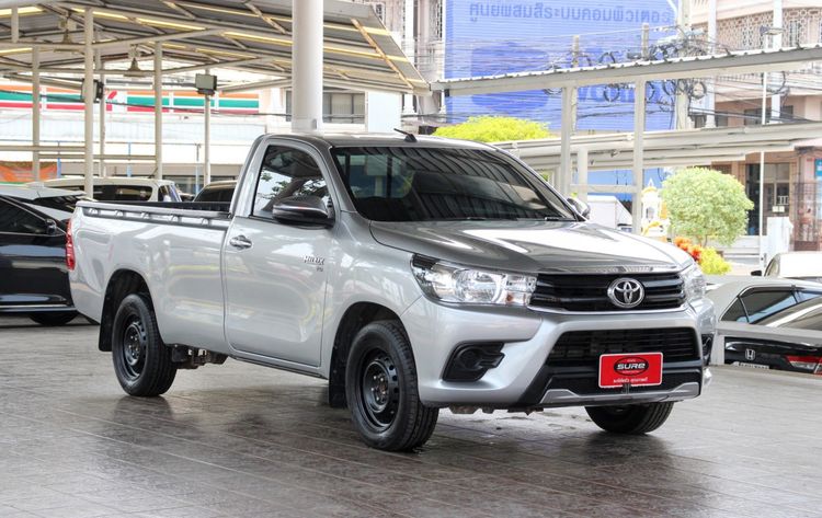 Toyota Hilux Revo 2018 2.8 J Plus Pickup เบนซิน ไม่ติดแก๊ส เกียร์ธรรมดา เทา รูปที่ 3