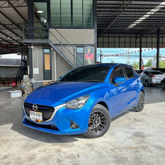 รถ Mazda Mazda 2 1.3 Sports High Connect สี น้ำเงิน