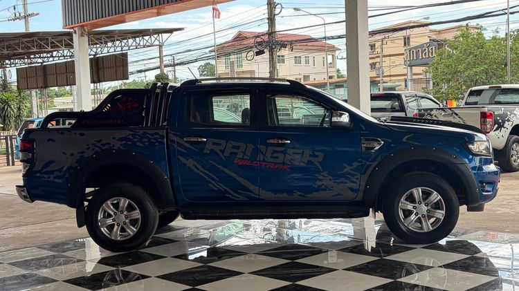 Ford Ranger 2020 2.2 Hi-Rider XLT Pickup ดีเซล ไม่ติดแก๊ส เกียร์ธรรมดา น้ำเงิน รูปที่ 4