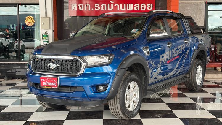 รถ Ford Ranger 2.2 Hi-Rider XLT สี น้ำเงิน
