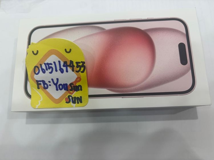 I PHONE 15 pink มือ1 ไม่แกะ มีใบเสร็จ รูปที่ 3